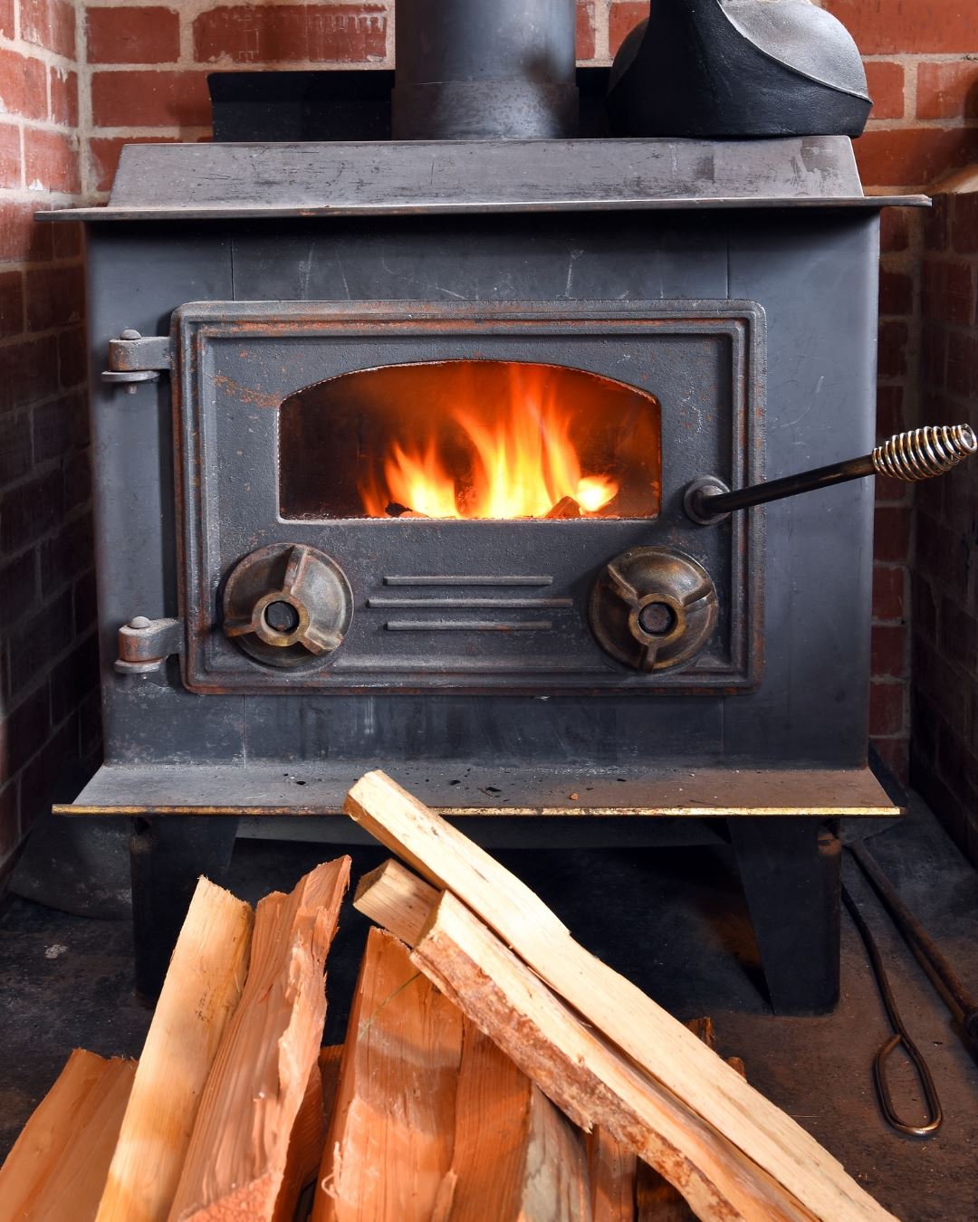 Wood burning stove