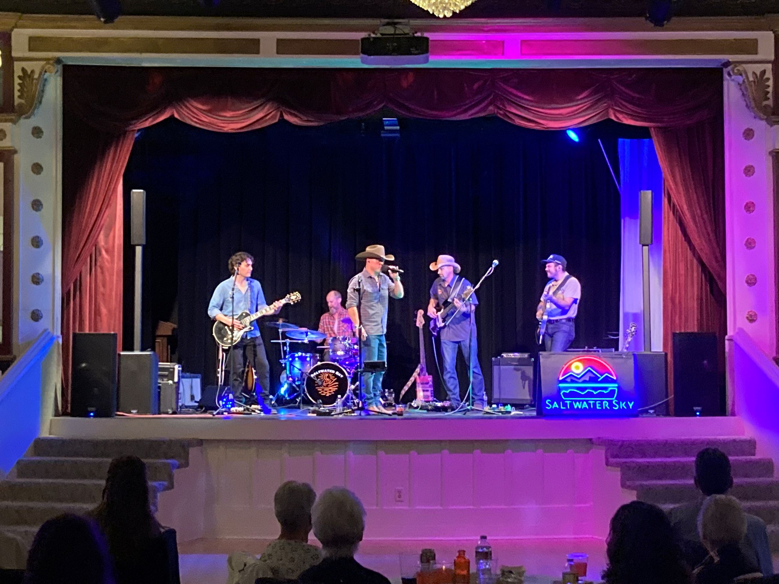 Saltwater Sky playing at the Opera House in September 2025