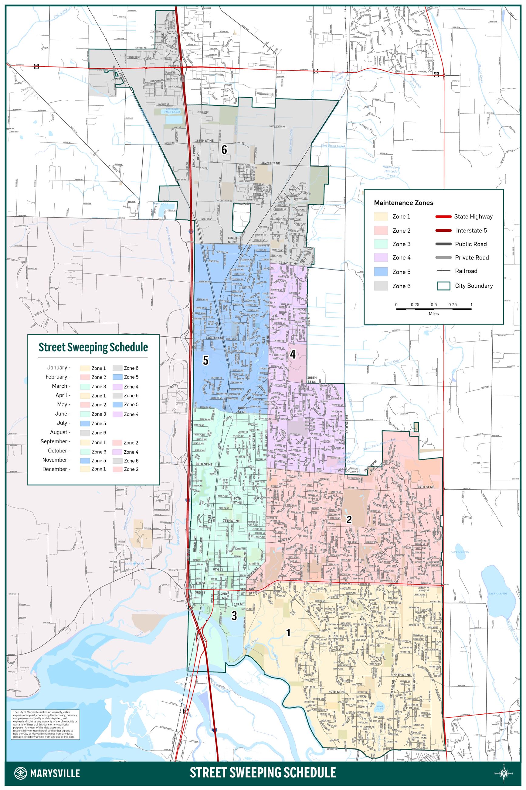 Street Sweeping Schedule