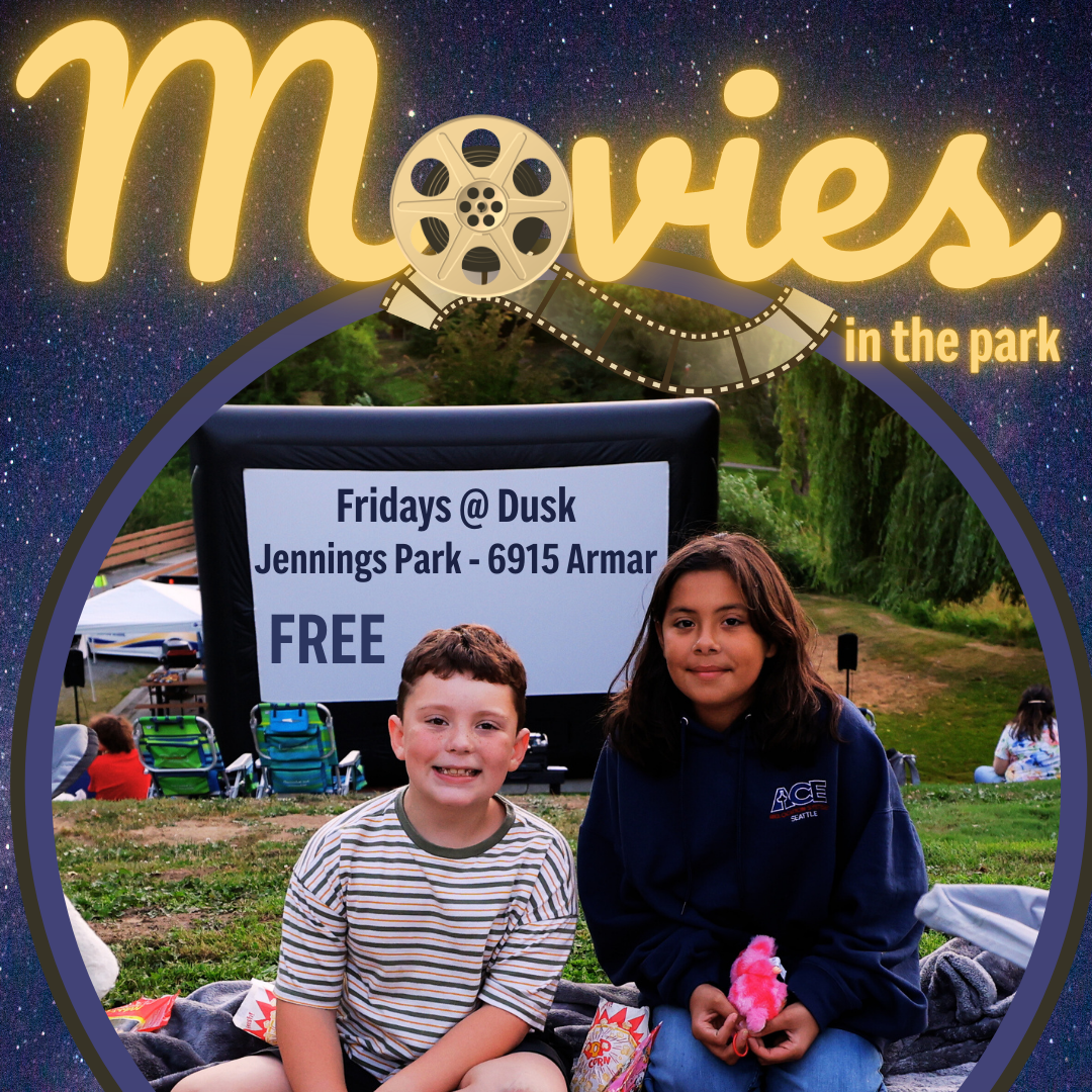 Movies in the Park Friday at dusk, free