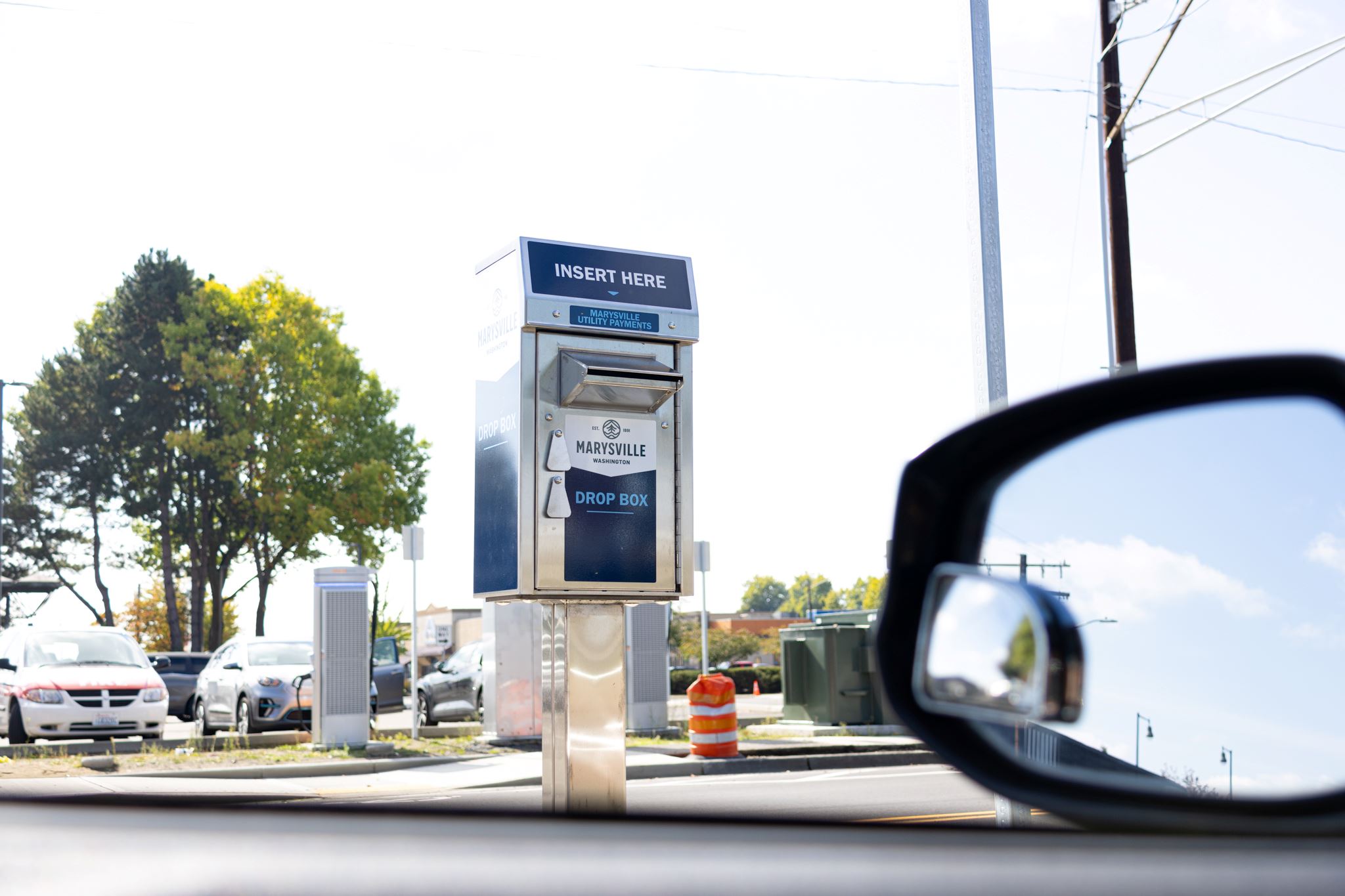 Marysville utility payment drop box