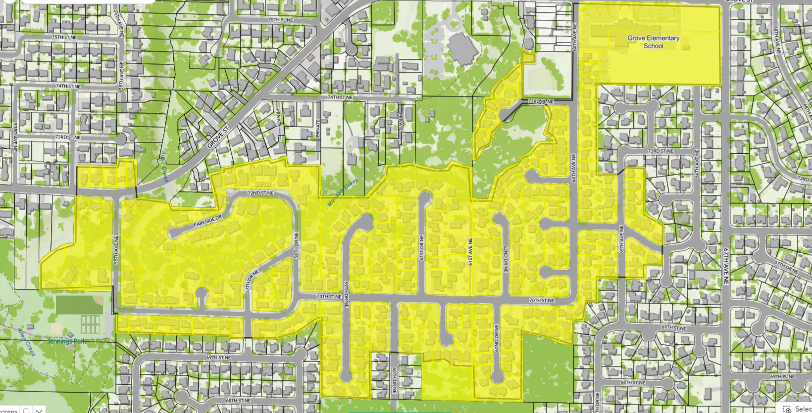Balloted Parcels Map - June 2024