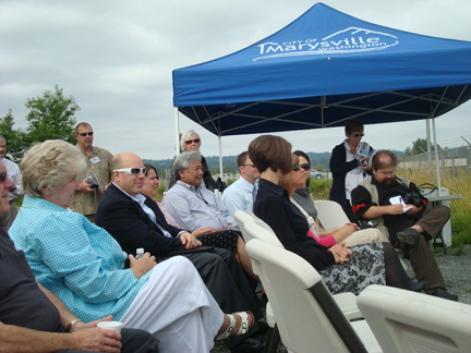 Key dignitaries attend the groundbreaking ceremony
